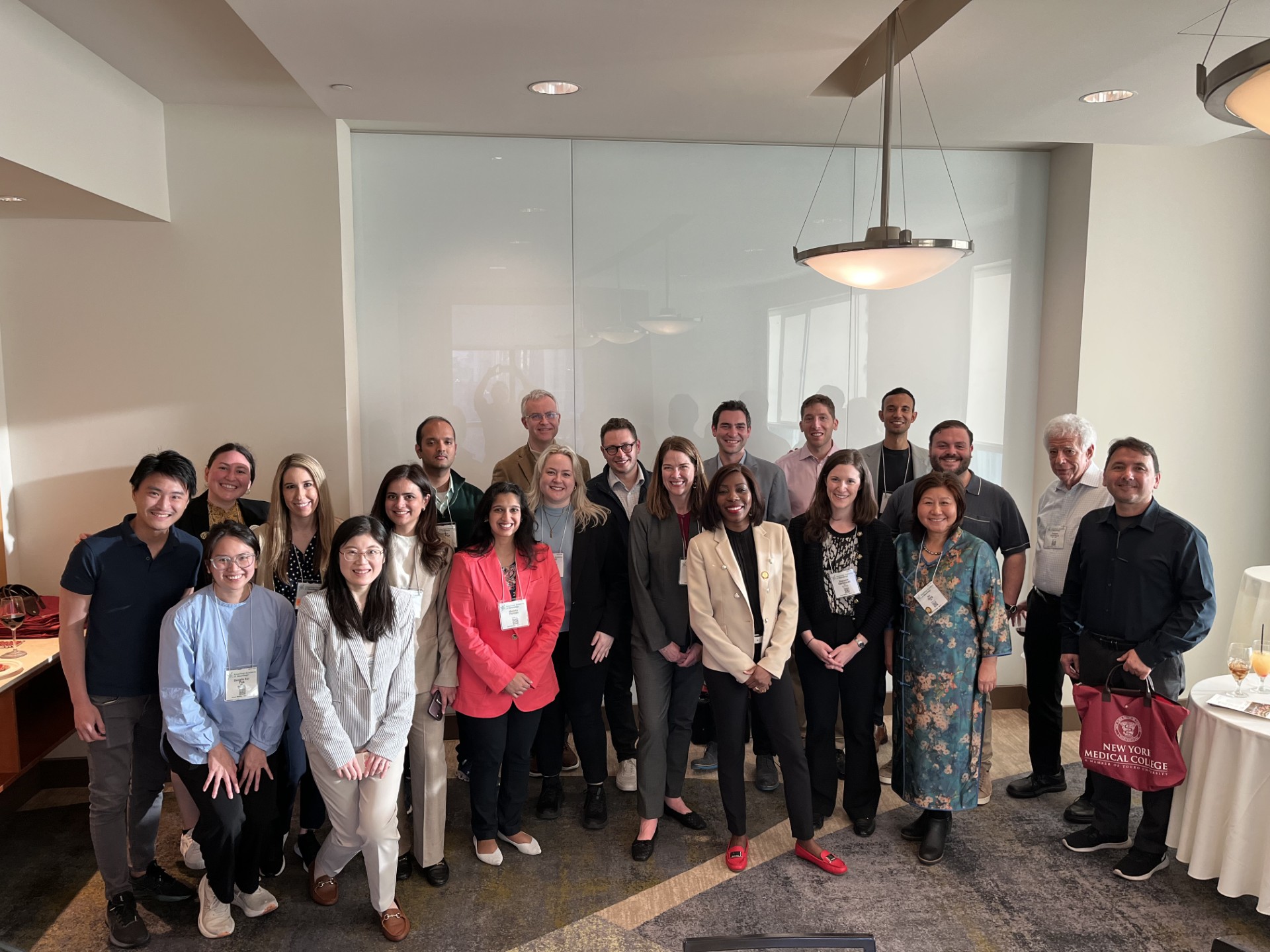 Group photo of attendees at the 2025 NYMC/WMC Neurology Reunion at AAN, San Diego, CA